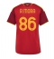 Billige AS Roma Rodrigo Mora #86 Hjemmebanetrøje Dame 2026-27 Kort ærmer