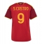 Billige AS Roma Santiago Castro #9 Hjemmebanetrøje Dame 2026-27 Kort ærmer