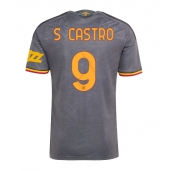 Billige AS Roma Santiago Castro #9 Tredje trøje 2026-27 Kort ærmer