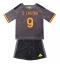 Billige AS Roma Santiago Castro #9 Tredje trøje Børn 2026-27 Kort ærmer (+ bukser)