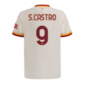 Billige AS Roma Santiago Castro #9 Udebanetrøje 2026-27 Kort ærmer