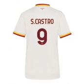Billige AS Roma Santiago Castro #9 Udebanetrøje Dame 2026-27 Kort ærmer