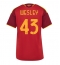 Billige AS Roma Wesley Franca #43 Hjemmebanetrøje Dame 2026-27 Kort ærmer