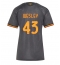 Billige AS Roma Wesley Franca #43 Tredje trøje Dame 2026-27 Kort ærmer