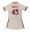 Billige AS Roma Wesley Franca #43 Udebanetrøje Børn 2026-27 Kort ærmer (+ bukser)