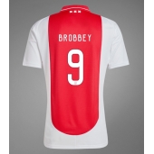 Billige Ajax Brian Brobbey #9 Hjemmebanetrøje 2024-25 Kort ærmer