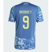 Billige Ajax Brian Brobbey #9 Udebanetrøje 2024-25 Kort ærmer
