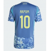 Billige Ajax Chuba Akpom #10 Udebanetrøje 2024-25 Kort ærmer