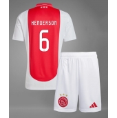 Billige Ajax Jordan Henderson #6 Hjemmebanetrøje Børn 2024-25 Kort ærmer (+ bukser)