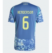 Billige Ajax Jordan Henderson #6 Udebanetrøje 2024-25 Kort ærmer