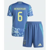 Billige Ajax Jordan Henderson #6 Udebanetrøje Børn 2024-25 Kort ærmer (+ bukser)