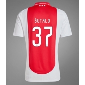 Billige Ajax Josip Sutalo #37 Hjemmebanetrøje 2024-25 Kort ærmer