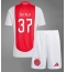 Billige Ajax Josip Sutalo #37 Hjemmebanetrøje Børn 2024-25 Kort ærmer (+ bukser)