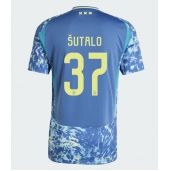 Billige Ajax Josip Sutalo #37 Udebanetrøje 2024-25 Kort ærmer