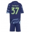 Billige Ajax Josip Sutalo #37 Udebanetrøje Børn 2025-26 Kort ærmer (+ bukser)