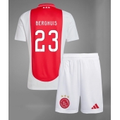 Billige Ajax Steven Berghuis #23 Hjemmebanetrøje Børn 2024-25 Kort ærmer (+ bukser)