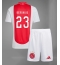 Billige Ajax Steven Berghuis #23 Hjemmebanetrøje Børn 2024-25 Kort ærmer (+ bukser)