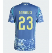 Billige Ajax Steven Berghuis #23 Udebanetrøje 2024-25 Kort ærmer