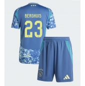 Billige Ajax Steven Berghuis #23 Udebanetrøje Børn 2024-25 Kort ærmer (+ bukser)
