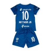 Billige Al-Hilal Neymar Jr #10 Hjemmebanetrøje Børn 2024-25 Kort ærmer (+ bukser)