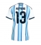 Billige Argentina Cristian Romero #13 Hjemmebanetrøje Dame VM 2026 Kort ærmer