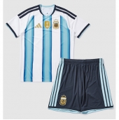 Billige Argentina Hjemmebanetrøje Børn VM 2026 Kort ærmer (+ bukser)