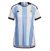 Billige Argentina Hjemmebanetrøje Dame VM 2022 Kort ærmer
