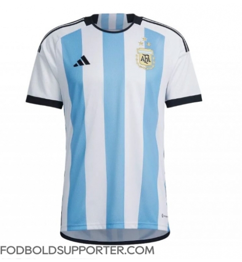 Billige Argentina Hjemmebanetrøje VM 2022 Kort ærmer