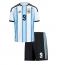 Billige Argentina Julian Alvarez #9 Hjemmebanetrøje Børn VM 2026 Kort ærmer (+ bukser)