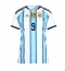 Billige Argentina Julian Alvarez #9 Hjemmebanetrøje Dame VM 2026 Kort ærmer