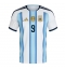 Billige Argentina Julian Alvarez #9 Hjemmebanetrøje VM 2026 Kort ærmer