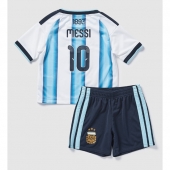 Billige Argentina Lionel Messi #10 Hjemmebanetrøje Børn VM 2026 Kort ærmer (+ bukser)