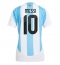 Billige Argentina Lionel Messi #10 Hjemmebanetrøje Dame Copa America 2024 Kort ærmer