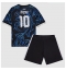 Billige Argentina Lionel Messi #10 Udebanetrøje Børn VM 2026 Kort ærmer (+ bukser)