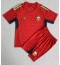 Billige Argentina Målmand Udebanetrøje Børn VM 2022 Kort ærmer (+ bukser)