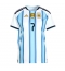 Billige Argentina Rodrigo De Paul #7 Hjemmebanetrøje Dame VM 2026 Kort ærmer