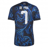 Billige Argentina Rodrigo De Paul #7 Udebanetrøje VM 2026 Kort ærmer