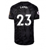 Billige Arsenal Albert Sambi Lokonga #23 Udebanetrøje 2022-23 Kort ærmer