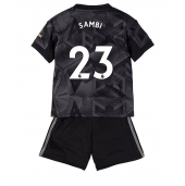 Billige Arsenal Albert Sambi Lokonga #23 Udebanetrøje Børn 2022-23 Kort ærmer (+ bukser)