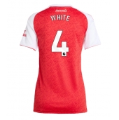 Billige Arsenal Ben White #4 Hjemmebanetrøje Dame 2025-26 Kort ærmer