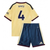 Billige Arsenal Ben White #4 Tredje trøje Børn 2026-27 Kort ærmer (+ bukser)