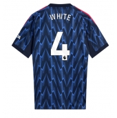 Billige Arsenal Ben White #4 Udebanetrøje 2025-26 Kort ærmer
