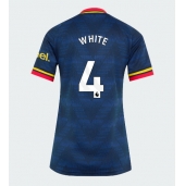 Billige Arsenal Ben White #4 Udebanetrøje Dame 2026-27 Kort ærmer