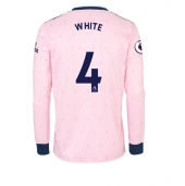 Billige Arsenal Benjamin White #4 Tredje trøje 2022-23 Lange ærmer
