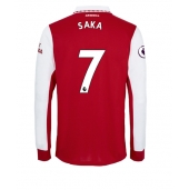 Billige Arsenal Bukayo Saka #7 Hjemmebanetrøje 2022-23 Lange ærmer