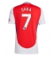 Billige Arsenal Bukayo Saka #7 Hjemmebanetrøje 2024-25 Kort ærmer