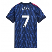 Billige Arsenal Bukayo Saka #7 Udebanetrøje Dame 2025-26 Kort ærmer