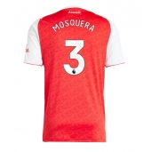 Billige Arsenal Cristhian Mosquera #3 Hjemmebanetrøje 2025-26 Kort ærmer