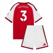 Billige Arsenal Cristhian Mosquera #3 Hjemmebanetrøje Børn 2026-27 Kort ærmer (+ bukser)