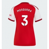Billige Arsenal Cristhian Mosquera #3 Hjemmebanetrøje Dame 2026-27 Kort ærmer